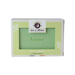Savon végétal - 100gr - Parfum Pomme - Savonnerie des Collines