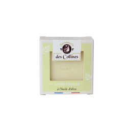 Savon végétal - 50gr - Parfum Jasmin - Savonnerie des Collines