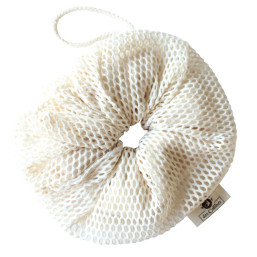 Fleur de douche exfoliante coton bio - Savonnerie des Collines