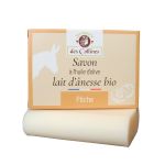 Savon lait d'ânesse Pêche